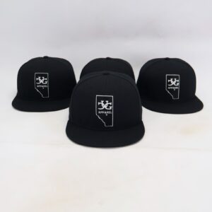 Alberta Black Snapback Hat